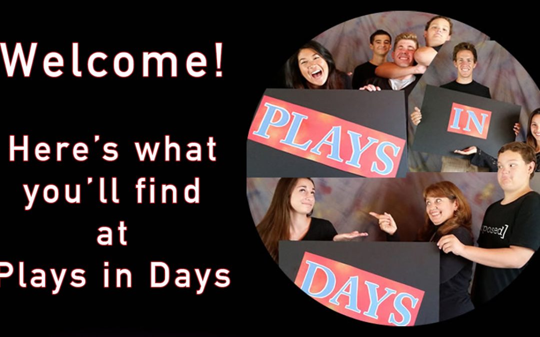 Blog #1 – Welcome to Plays in Days