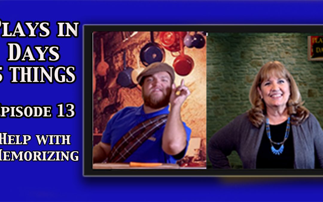 5 Things #13, Help with Memorization