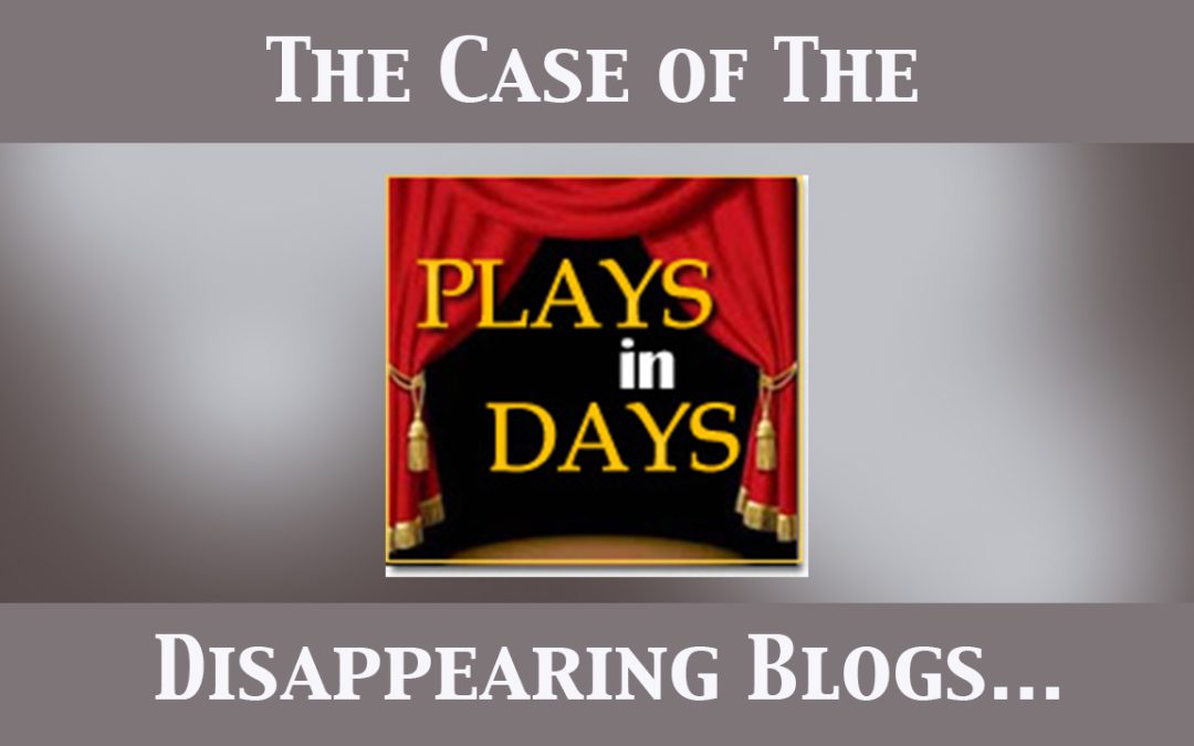 A Bit About the Blogs….